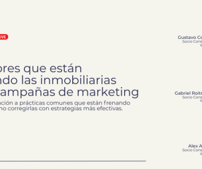 Webinar - Los 5 Errores que están cometiendo las inmobiliarias