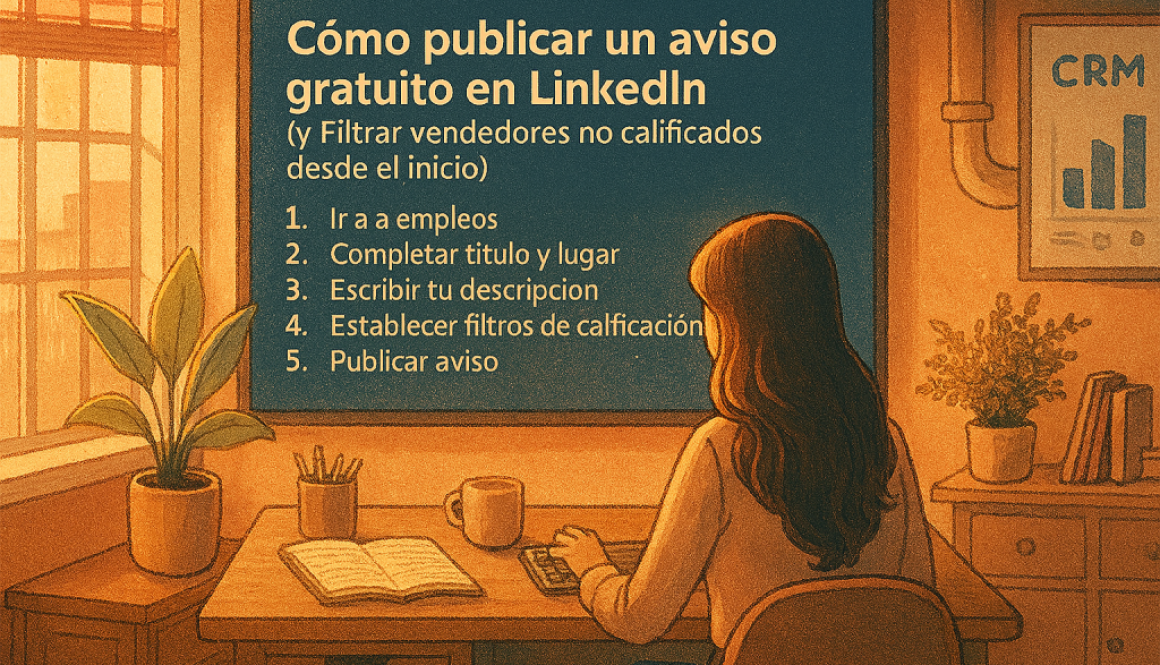 Publicar aviso Linkedin
