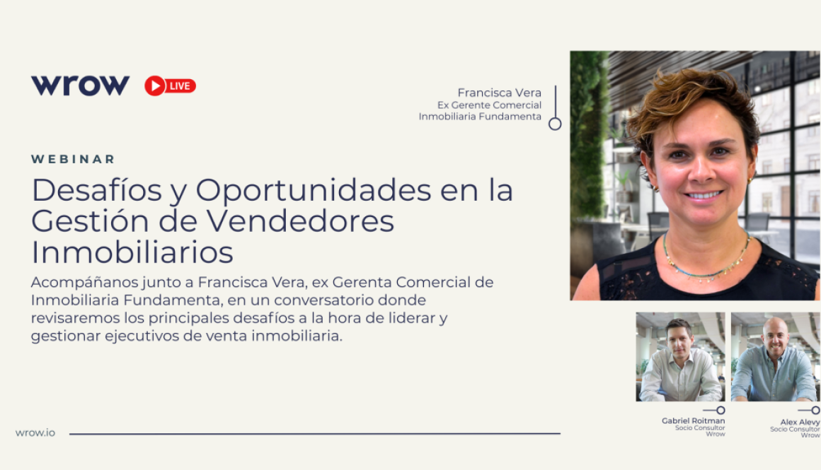 Webinar - Desafíos y Oportunidades en la Gestión de Vendedores Inmobiliarios