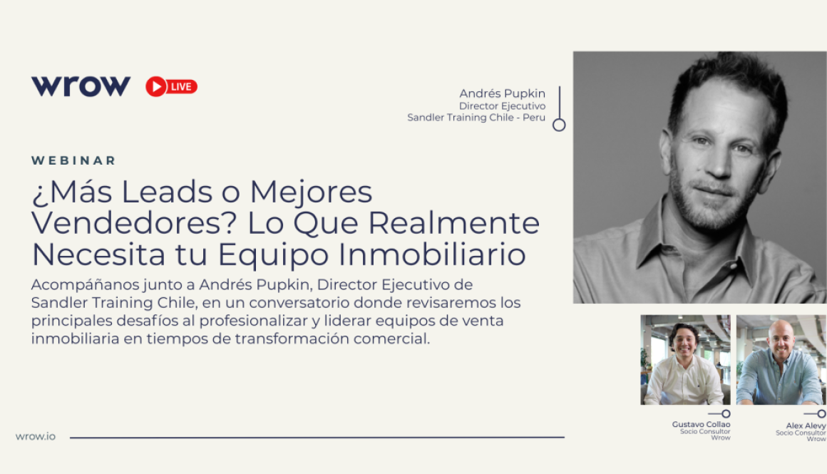Webinar - Desafíos y Oportunidades en la Gestión de Vendedores Inmobiliarios